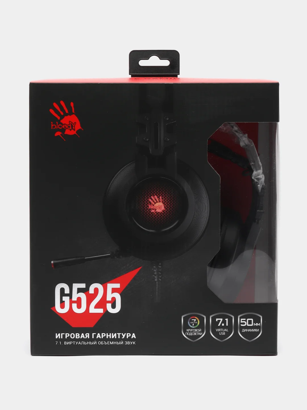 Алый игровые наушники с микрофоном A4TECH Bloody G575P / G330p / G200 / J437