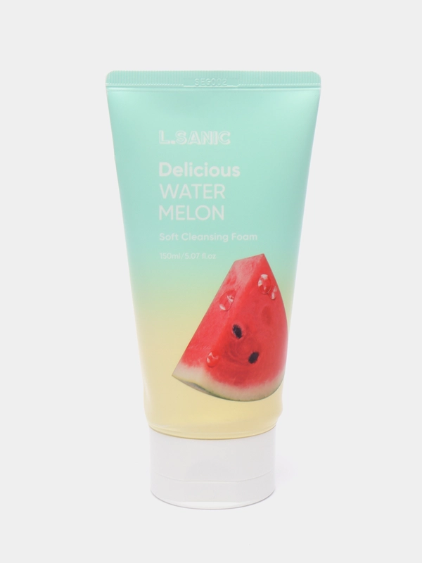 Очищающая пенка для умывания с экстрактом арбуза L.Sanic Delicious Watermelon 150 мл