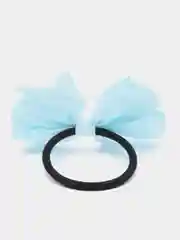 Светло-синий бантики резинки для волос детские "Bows", бантики для девочек, 2 штуки
