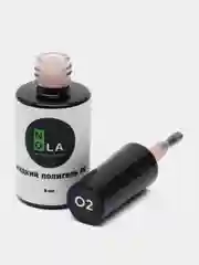 Бежевый жидкий полигель акригель с кисточкой в бутыльке наращивание Liquid Polygel