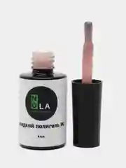 Бежевый жидкий полигель акригель с кисточкой в бутыльке наращивание Liquid Polygel