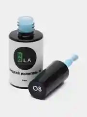 Голубой жидкий полигель акригель с кисточкой в бутыльке наращивание Liquid Polygel