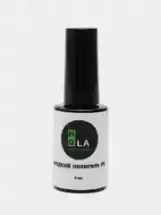 Голубой жидкий полигель акригель с кисточкой в бутыльке наращивание Liquid Polygel