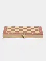 Набор игр 3 в 1 : шашки, шахматы, нарды, настольная игра, 29x29 см