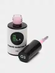 Лазурный жидкий полигель акригель с кисточкой в бутыльке наращивание Liquid Polygel