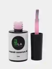 Розовый жидкий полигель акригель с кисточкой в бутыльке наращивание Liquid Polygel