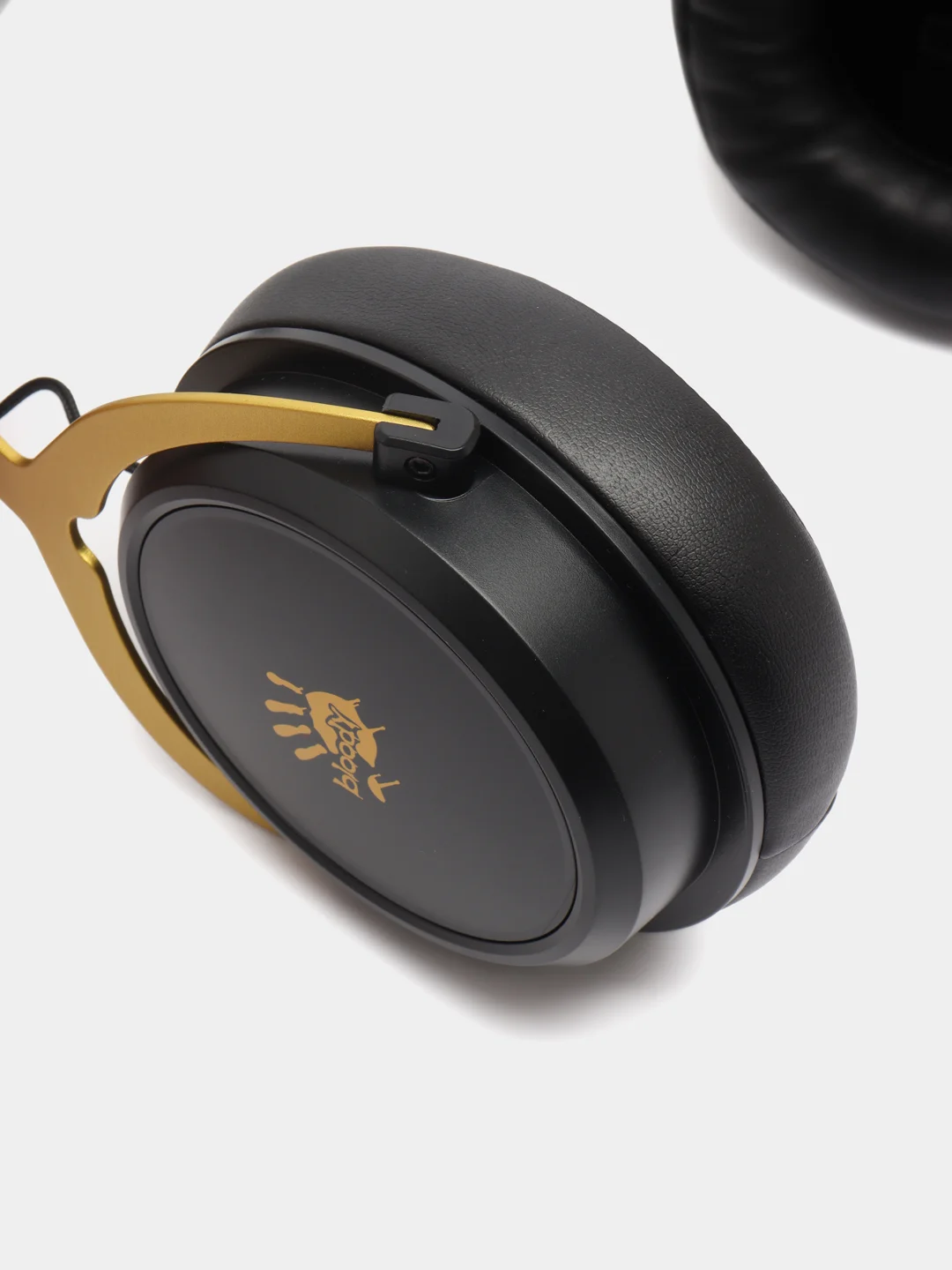 Золотой наушники игровые компьютерные A4Tech Bloody G500, G521, M590i