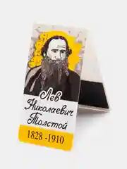 Белый набор магнитных закладок для книг "Наши поэты и писатели"