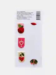 Красный набор: ручка-закладка, магнитные закладки, 3 штуки
