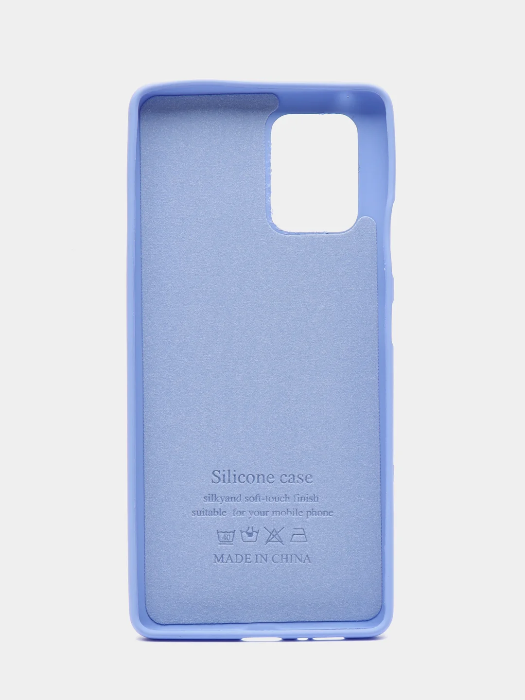 Голубой чехол Silicon Lite для Samsung Galaxy S10 Lite