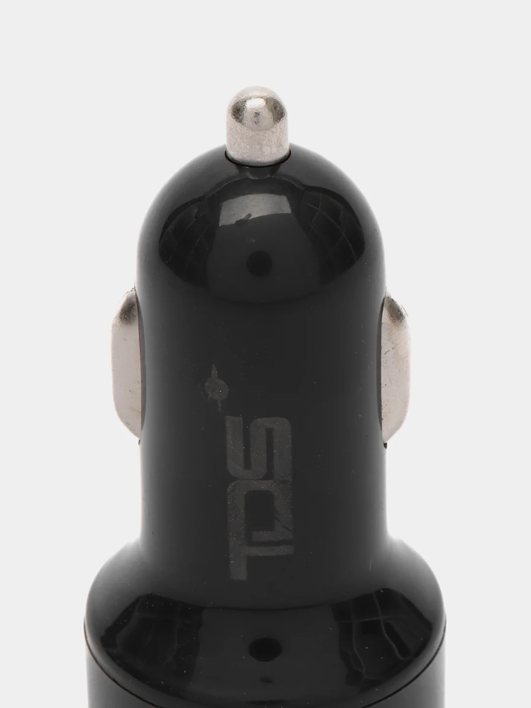 Синий автомобильный вольтметр в прикуриватель для авто машины USB зарядка