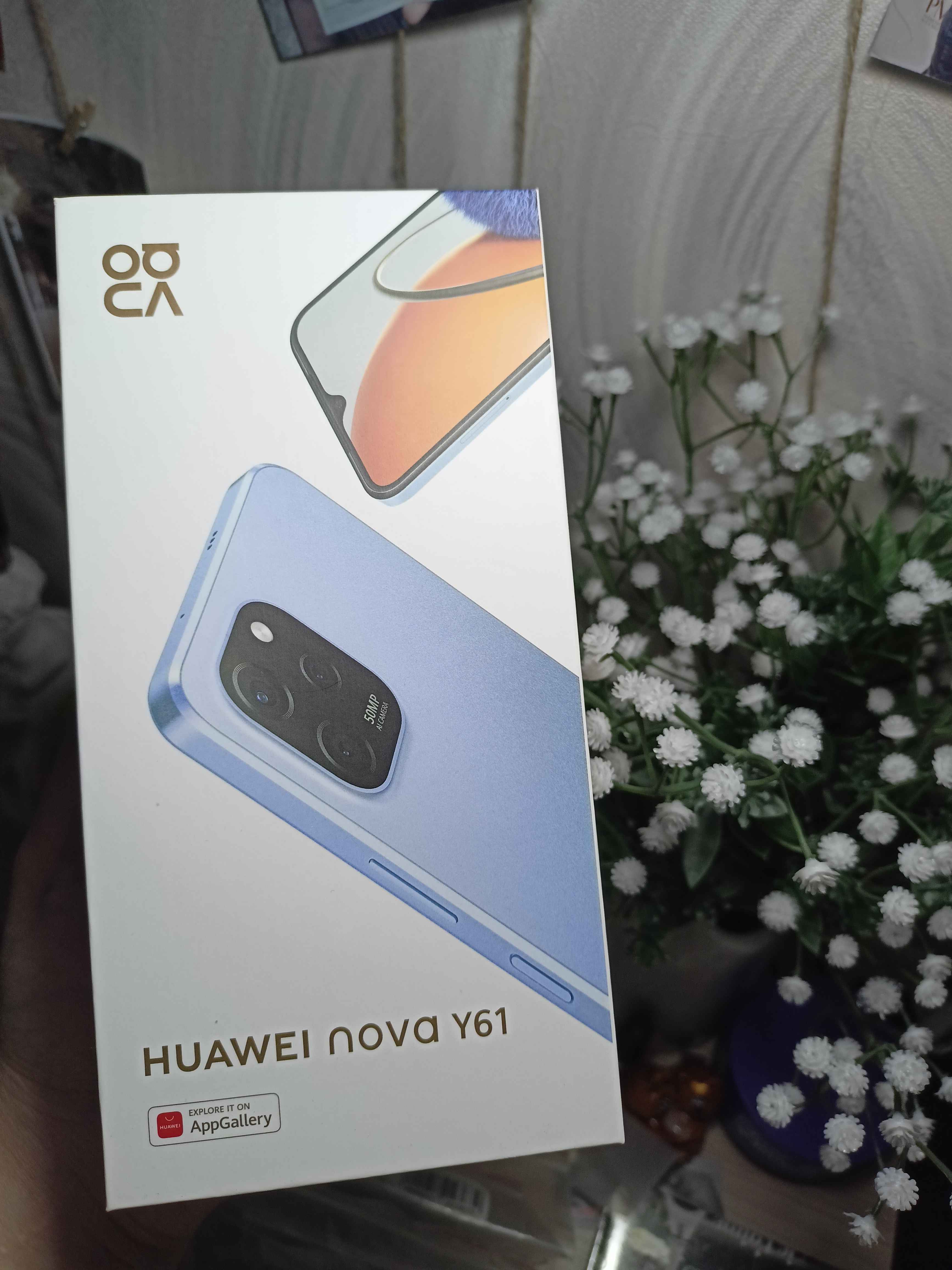 Смартфон Huawei Nova Y61 6/64 Gb купить по цене 12070 ₽ в интернет-магазине  Магнит Маркет