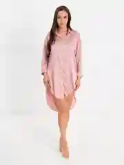Бежевый сорочка ночная женская