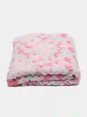 Разноцветный плюшевый ПЛЕД, МЯГКИЙ ПЛЕД, ДЕТСКИЙ ПЛЕД, РУЧНАЯ ВЯЗКА, ХЕНДМЕЙД