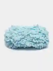 Белый пряжа плюшевая турецкая Alize Puffy Fine ( с маленькими петлями) 1 шт
