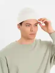 Белый мужская шапка бини, унисекс