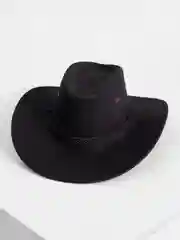 Черный шляпа ковбойская