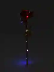 Красный роза светящаяся