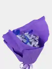 Готовый!Светящийся букет из бабочек
