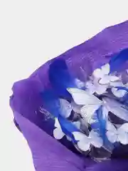 Готовый!Светящийся букет из бабочек