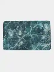 Тёмно-бирюзовый коврики для пола в ванной комнате