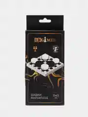 Шашки магнитные дорожные, настольная игра, 13х13 см
