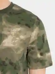 Зелёный хаки футболка камуфлированная