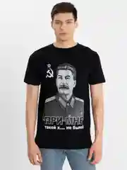 Футболка мужская Сталин светящаяся