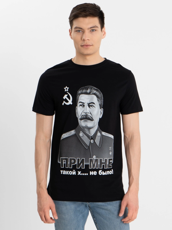 Футболка мужская Сталин светящаяся