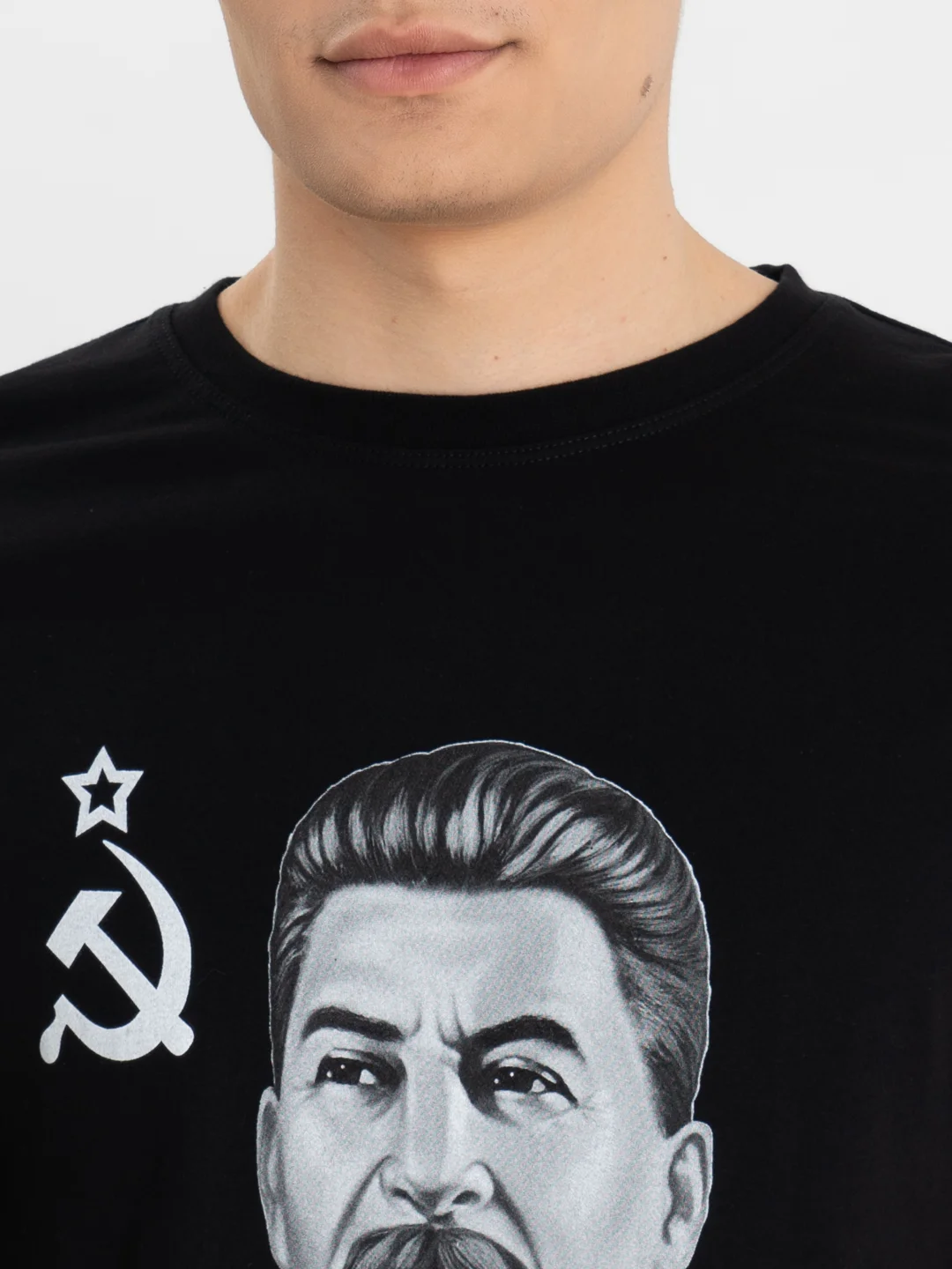 Футболка мужская Сталин светящаяся