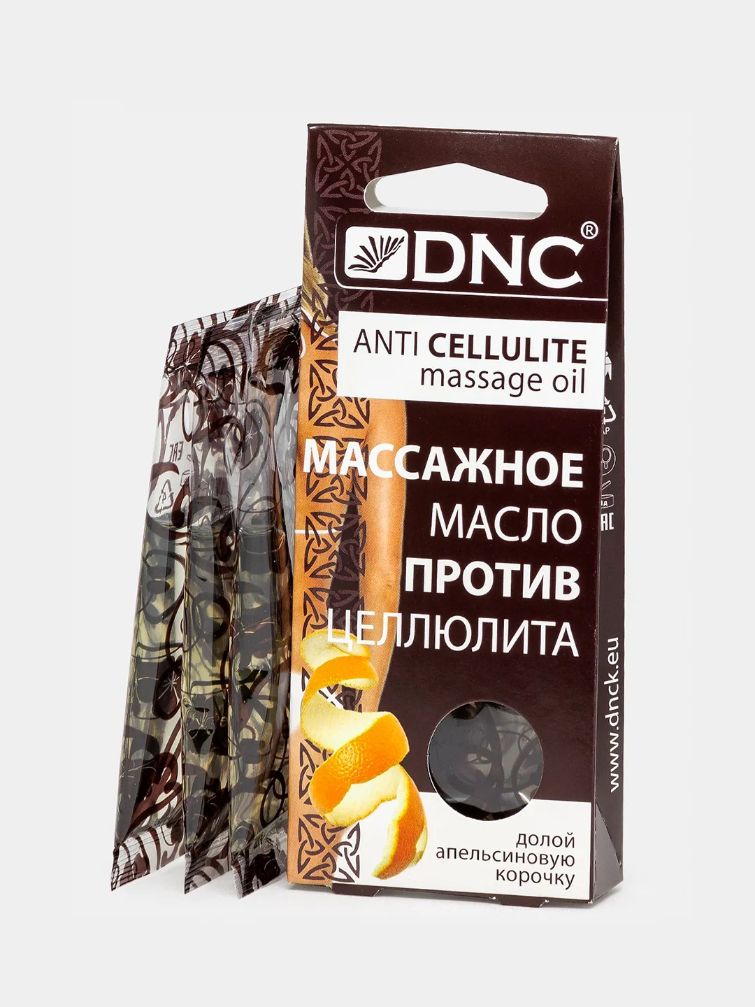 Масло против целлюлита Массажное 3х15 мл, DNC