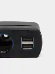 Разветвитель прикуривателя OLESSON 1637 на 2 гнезда и  2 USB порта по 3.1А