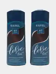 Бирюзовый оттеночный бальзам estel love tone 2шт по 150ml