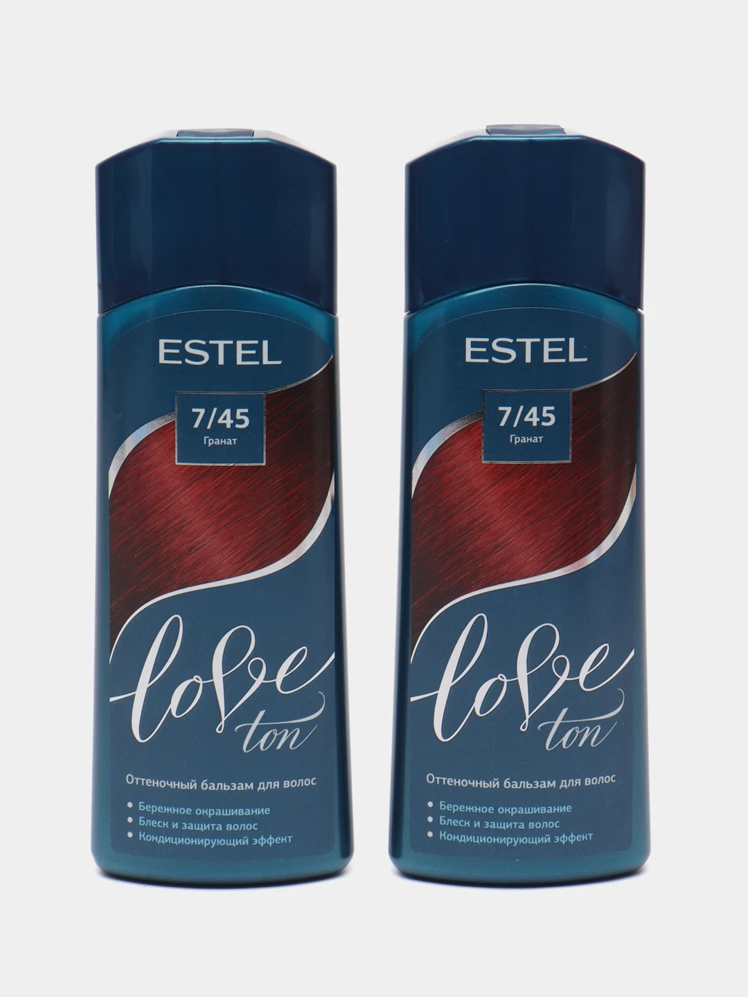 Желтый оттеночный бальзам estel love tone 2шт по 150ml