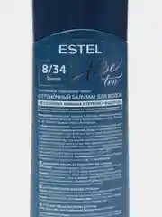Желтый оттеночный бальзам estel love tone 2шт по 150ml