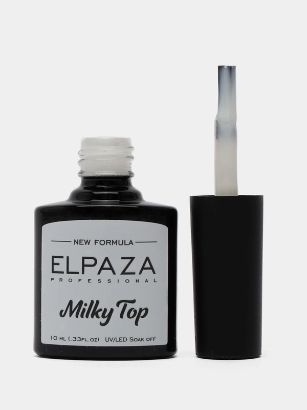 Молочный топ для ногтей Elpaza, 10 мл