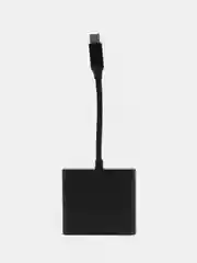 Черный адаптер переходник,  Концентратор, HUB для Macbook, Type-c to USB, Type-c to HDMI