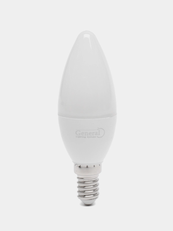 Лампа светодиодная 7Вт, Е14, 4500К, 550Лм, General Lighting Systems