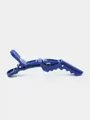 Синий зажимы парикмахерские 6шт "KLEVER", 11,2*1,5см