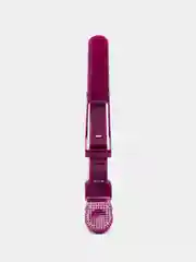 Фиолетовый зажимы парикмахерские 6шт "KLEVER", 11,2*1,5см