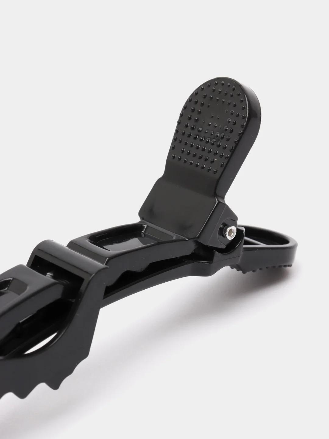 Фиолетовый зажимы парикмахерские 6шт "KLEVER", 11,2*1,5см