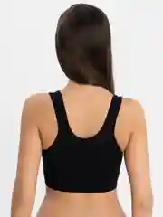Черный топ Giulia Brassiere modellante