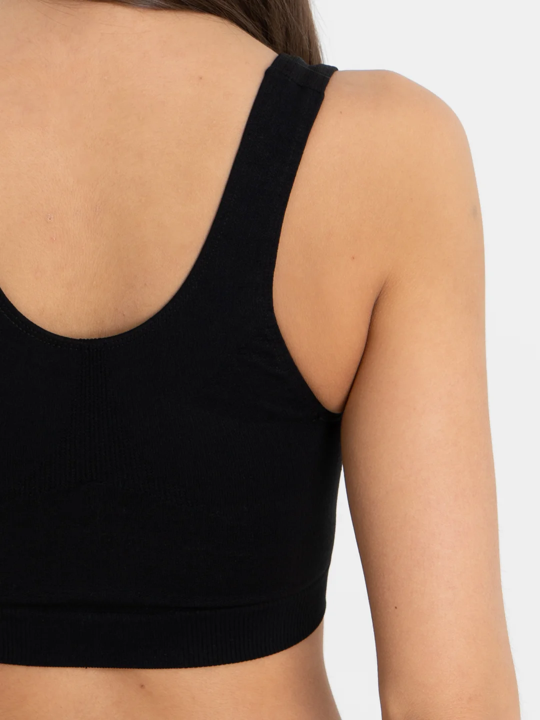 Черный топ Giulia Brassiere modellante