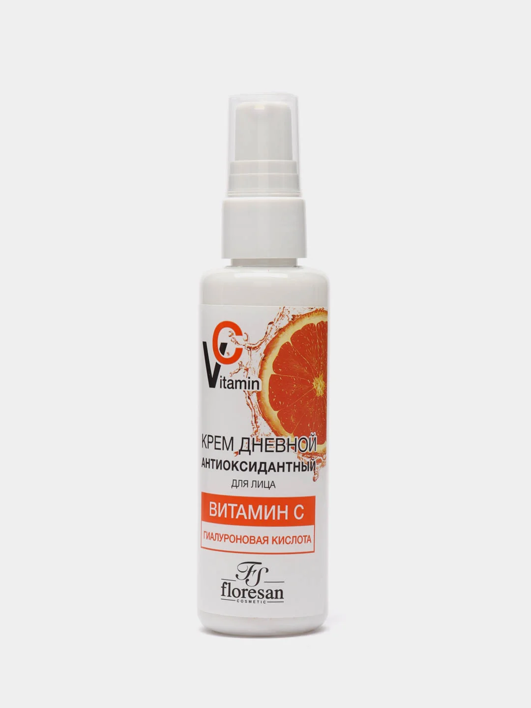 Крем   дневной антиоксидантный для лица Vitamin C, гилуроновая кислота