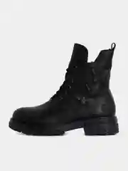 Черный ботинки зимние женские Rieker