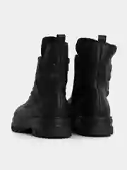 Черный ботинки зимние женские Rieker