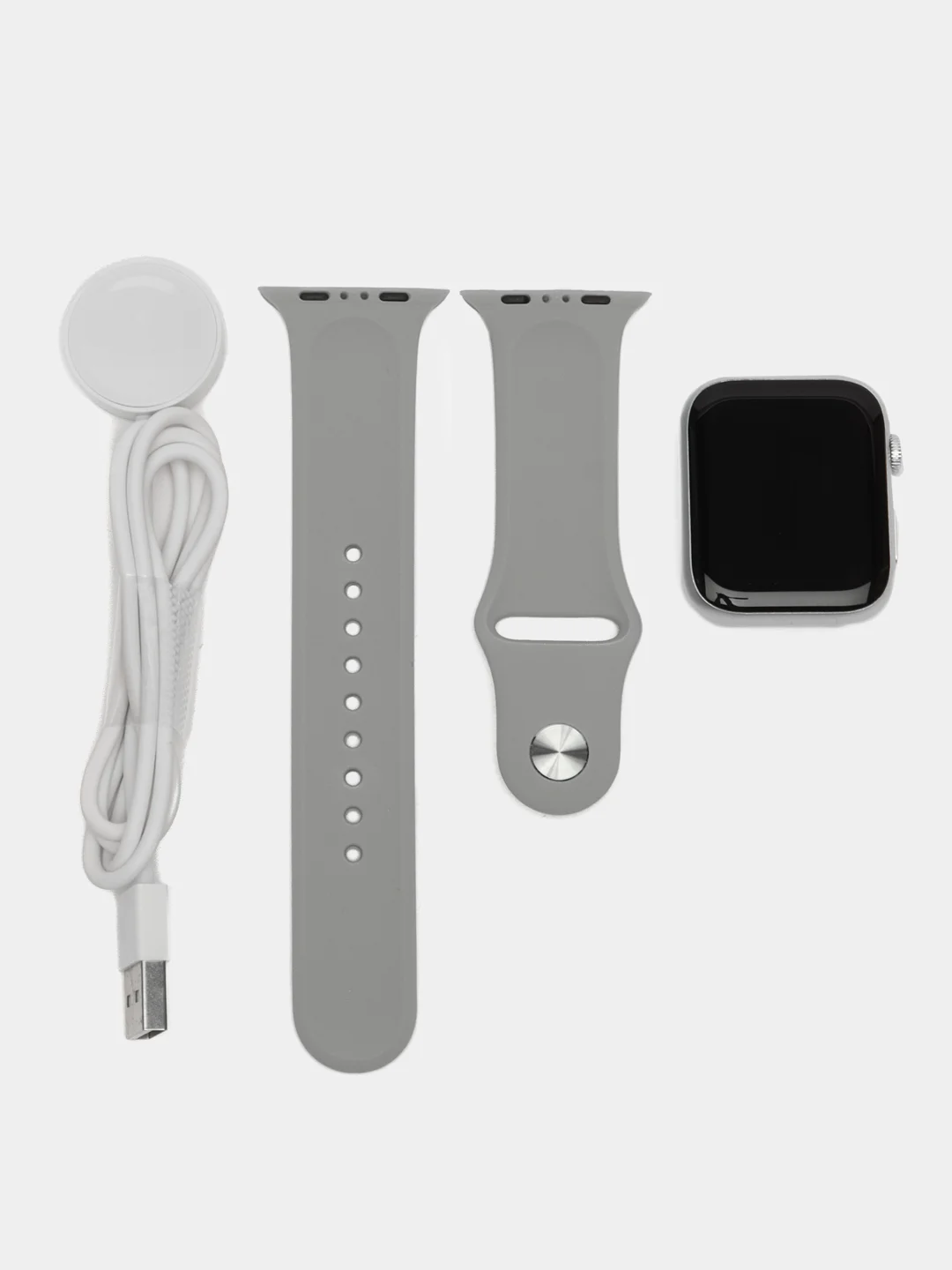 Серый умные часы Smart Watch М36 Plus