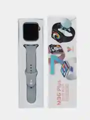 Серый умные часы Smart Watch М36 Plus