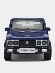Синий металлическая модель автомобиля Ваз 2106