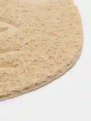 Коричневый коврик под миску для кошек и собак